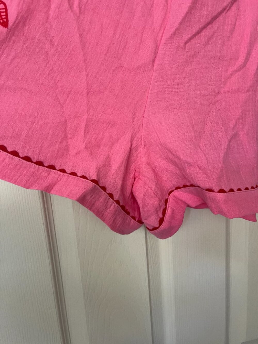 Petal + Pup pink 100% gauzy cotton Catalina short set NWT - Picture 7 of 7